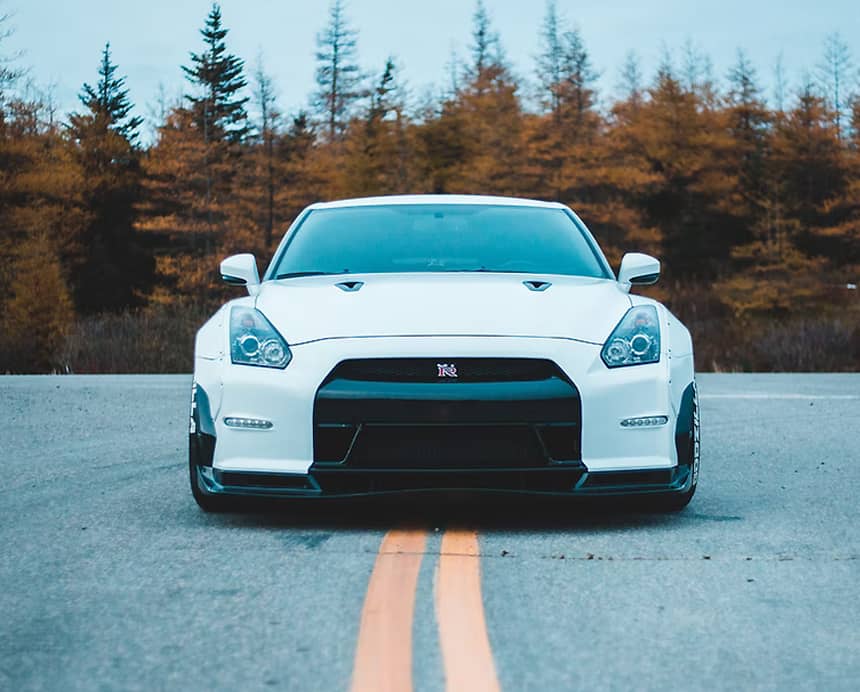 Nissan GT-R Front View